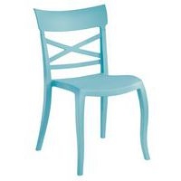 Chaise polypropylène X SERA S bleu clair - Image principale