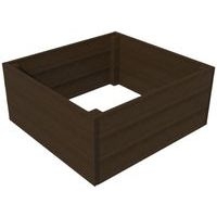 Jardinière carrée plastique recyclé Espace Urbain - Image principale