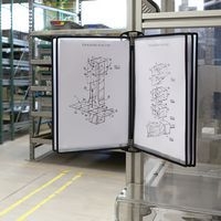 Support mural Tarifold avec 5 poches A4 magnétiques - Image 4