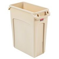 Collecteur Slim Jim avec conduits d'aération 60 L Rubbermaid - Image principale