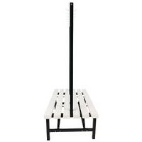 Banc double patère PVC blanc - À monter - Manutan - Image 8