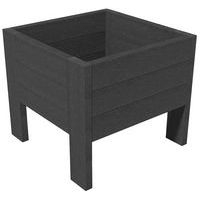 Jardinière 4 pieds 68 x 68 cm - gris - Image principale