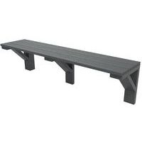 Etagère pour abri 180 x 41 cm - gris - Image principale