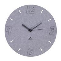 Horloge murale en matériaux PET 100% recyclé Ø 30 cm Gris - Image principale