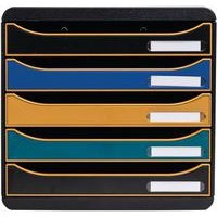 Module de classement 5 tiroirs Big Box Plus Neo Deco - Exacompta - Image principale