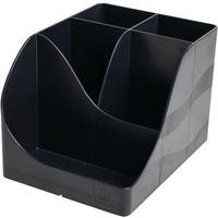 Pot à crayons Pen-Wave Neo Deco - Noir - Lot de 4 - Image 2