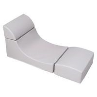 Transat en mousse pliant 2-6 ans gris - Image principale
