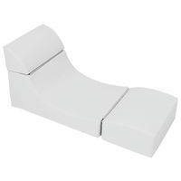 Transat en mousse pliant 2-6 ans blanc - Image principale