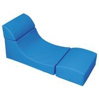 Transat en mousse pliant 2-6 ans bleu - Image principale