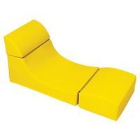 Transat en mousse pliant 2-6 ans jaune - Image principale