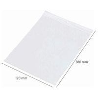 1000 sacs zip neutres épaisseur 60 microns l x H : 120 x 180 mm - Image 3