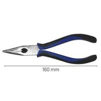 Pince à bec demi-rond coudé 160mm - Manutan - Image 4