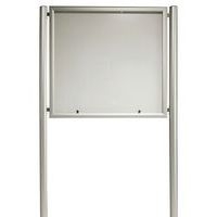 Vitrine d'extérieure sur pied Reverso Planorga - Image principale