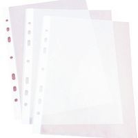 Lot de 600 Pochette perforée, A5, film PP, grainé - Image principale