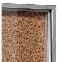 Vitrine fond liège porte coulissante Millénium Planorga - Image 3