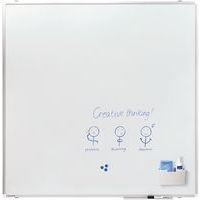 PREMIUM PLUS tableau blanc 120x120cm Émail blanc - Image 3