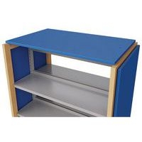 Toit d'habillage bois pour rayonnage Ellipse enfant - Manutan Expert - Image 4