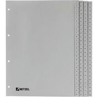 Intercalaires numériques en plastique, 1-100, A4 - Image principale