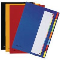 Lot de 6 Trieur DESKORGANIZER Color, 7 poches, rouge - Image principale