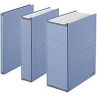 Lot de 6 Classeur d"archives ZEROMAMAX, A4 large, bleu - Image principale