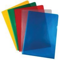 Lot de 600 Pochette transparente, A4, PP, granuleux, bleu - Image principale