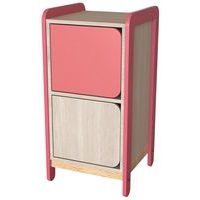 Meuble 1 colonne avec 2 portes Lili - Image 3