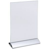 Porte-document avec la base aluminium A4 portrait - Image principale