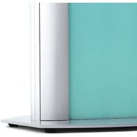 Totem d´affichage galbé lumineux, double face, LED - Image 3