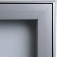 Vitrine d´extérieur grande profondeur, fond magnétique_Jansen Display - Image 3