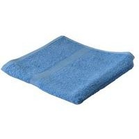 Lot de 12 serviettes éponge Léa 50x100 cm azur - Image principale