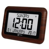 Horloge grand affichage aspect bois - Image 2