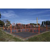 Espace multisports Pitch'One R9XL à 9 aires - 32 x 29,80 m - peint - Image 8