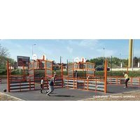 Espace multisports Pitch'One R9XL à 9 aires - 32 x 29,80 m - peint - Image 10