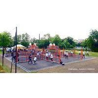 Espace multisports Pitch'One R9XL à 9 aires - 32 x 29,80 m - peint - Image 9