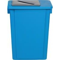 Poubelle de tri bleue - Papier - 60 L - Image 2