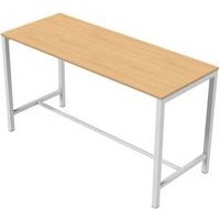 Table de réunion haute Jona Plateau Chêne Long  : 200 cm - Image principale