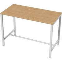 Table de réunion haute Jona Plateau Chêne Long  : 160 cm - Image principale