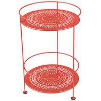 Guéridon Guinguette double plateau perforé Fermob - Image principale