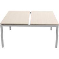 Bureau droit Bench 2 places Inesa Chêne 160 cm - Image 4