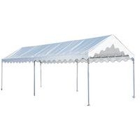Barnum tente de réception plein air 3 x 8 m - 24 m² - toit blanc + armature - Image 3