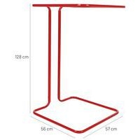 Support sac-poubelle - 400L - Rouge - Manutan - Image 7