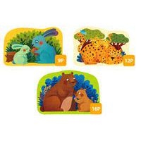 Lot 3 puzzles évolutifs animaux 2,5 ans - Image 2