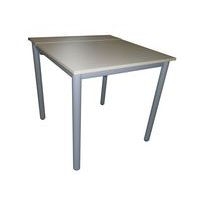 Table informatique Figura plateau stratifié avec accès goulotte - Manutan Expert - Image principale