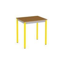 Table 4 pieds Basic chants plaqués plateau hêtre - Image principale