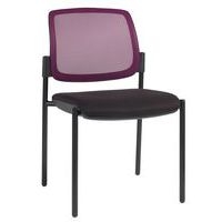 Lot 2 sièges Louise dossier résille GGI - Image principale