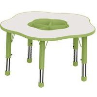 Table Clémence plateau fleur avec bac - Manutan Expert - Image 2