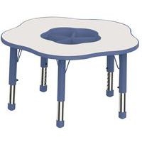 Table Clémence plateau fleur avec bac - Manutan Expert - Image 4