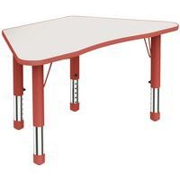 Table Clémence plateau trapèze - Manutan Expert - Image principale