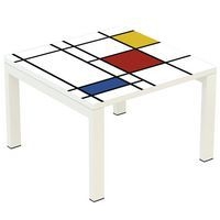 Table basse Easy Office carrée - Meet By Paperflow - Image principale