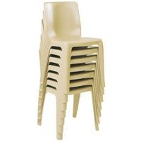 Chaise empilable DENVER, M4, beige - Image 2